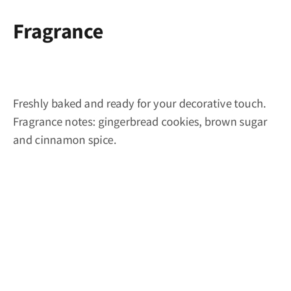 Bath & Body Works Gingerbread Bakery Hand Sanitizer - White and Gold - Picture 2 of 3